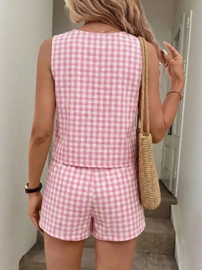 Bloom® Blush Gingham Set