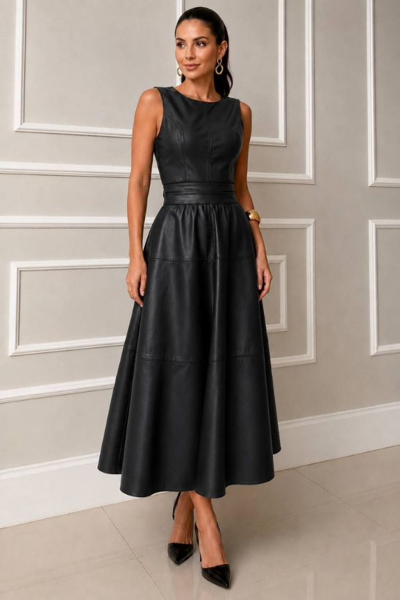 Vittoria Sculpted Midi Dress – bloomprj