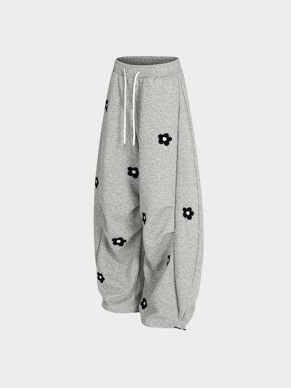 Bloom® Embroidered Barrel Sweatpants