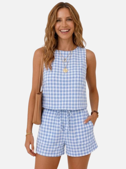 Bloom® Blush Gingham Set