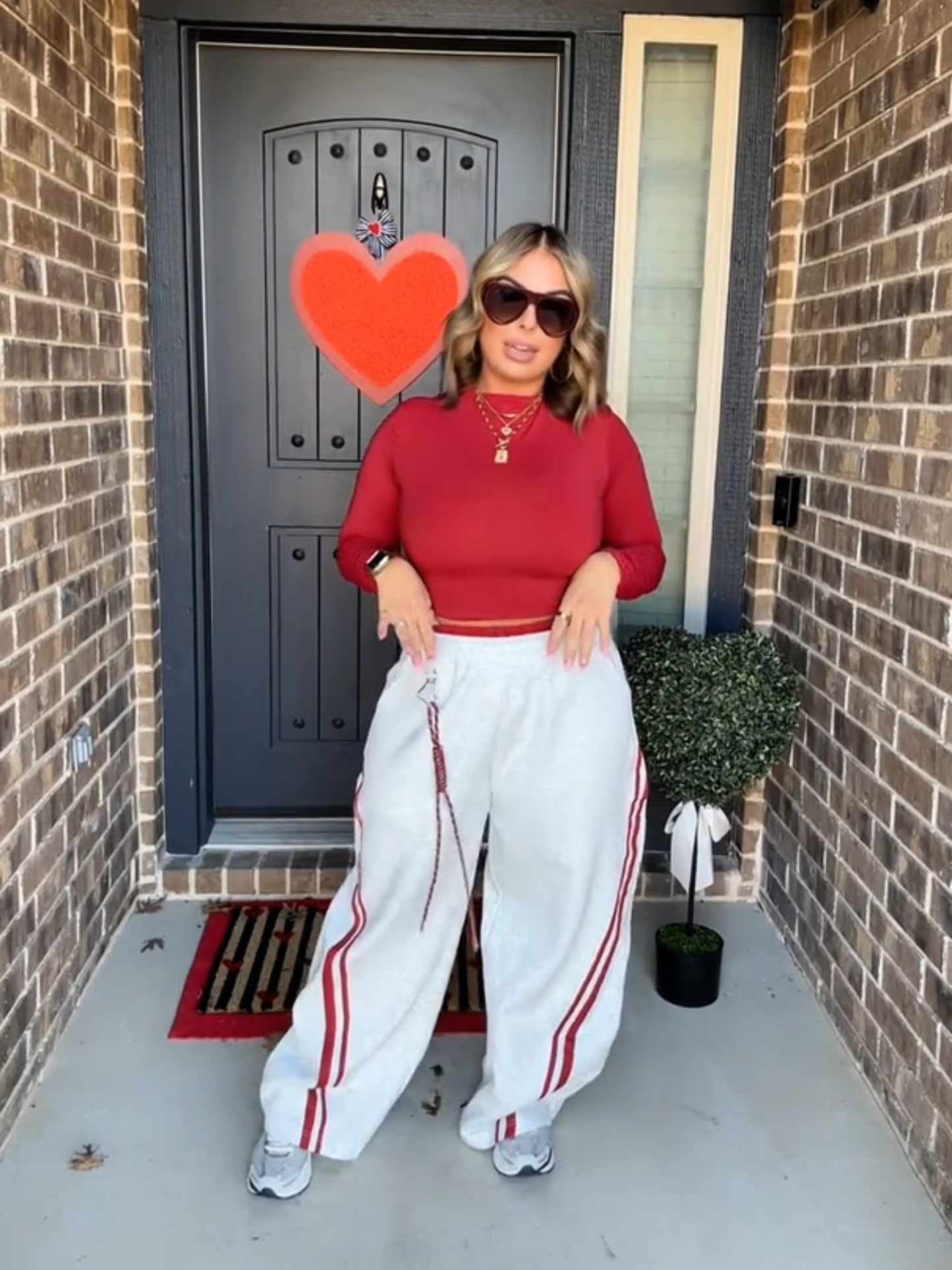 Bloom® Varsity Arc Barrel Sweatpants