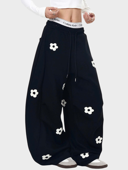 Bloom® Embroidered Barrel Sweatpants